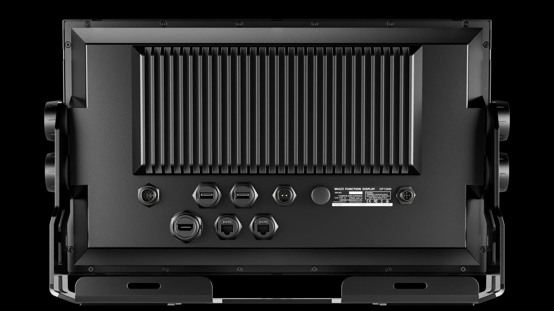 Deeprey MFD 16 — rear connectors